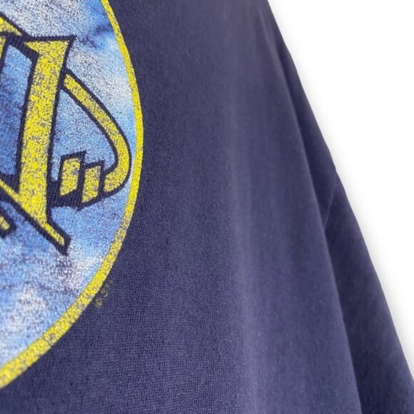 Vintage 90s 311 Transistor 1997 album band tee navy blue yellow XL - Picture 4 of 15